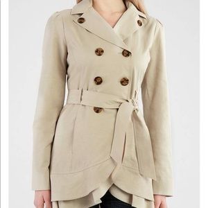 Hooded Guess Trench Coat